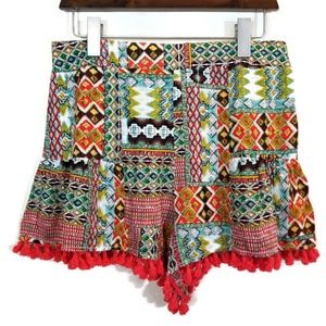 Umgee Boho Pattern Shorts
